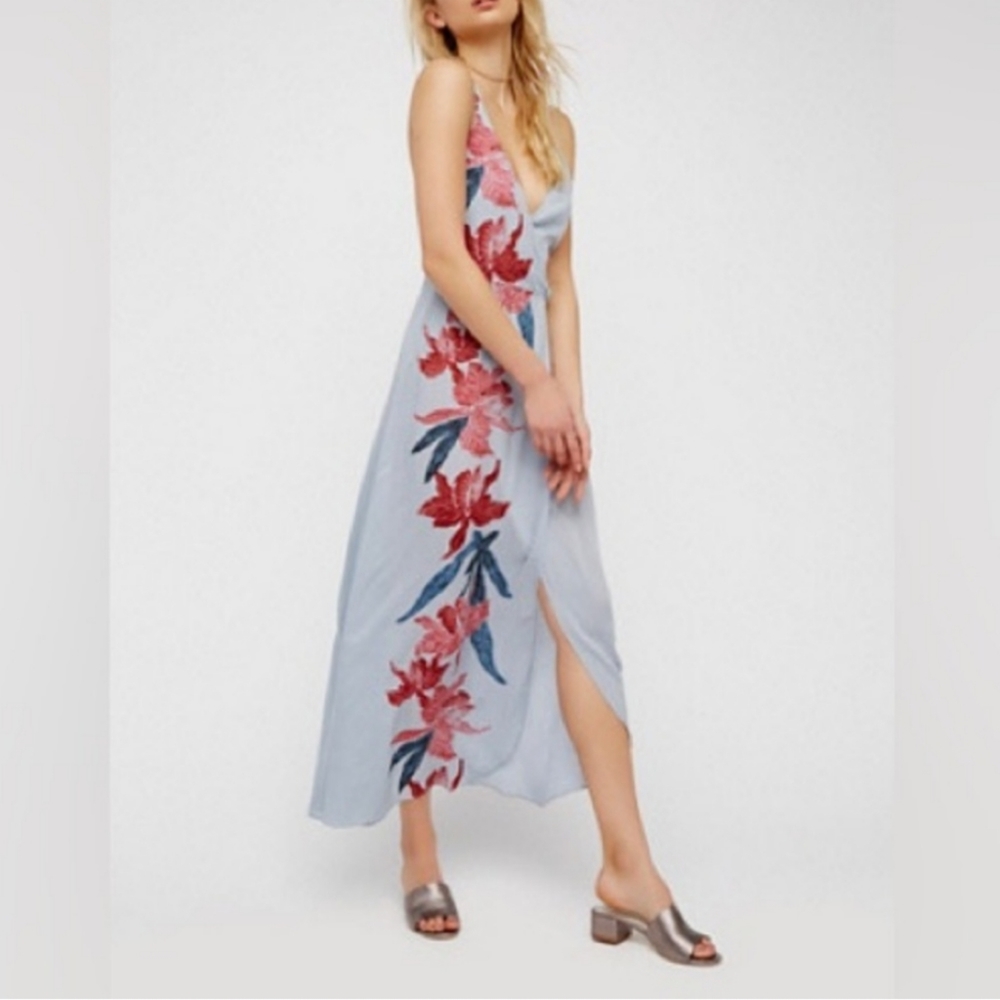 Free People intimately free Emiko Maxi Slip Dress